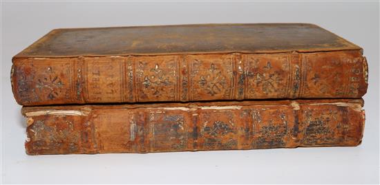 Richard Steele dramatic works 1765 and another similar volume